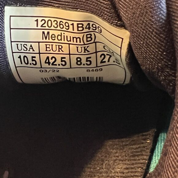 Brooks Glycerin GTS 20 Peacoat Pastel Lilac Med (B) Size 10.5 - Picture 6 of 7